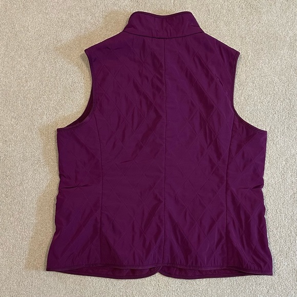 Talbots Quilted Vest with Fleece Lining - Picture 2 of 8